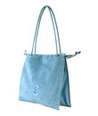 COCCINELLE Dulse Suede Handbag Azul / Azul COCCINELLE Dulse Suede Handbag Azul / Azul