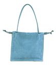 COCCINELLE Dulse Suede Handbag Azul / Azul COCCINELLE Dulse Suede Handbag Azul / Azul