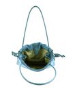 COCCINELLE Dulse Suede Handbag Azul / Azul COCCINELLE Dulse Suede Handbag Azul / Azul