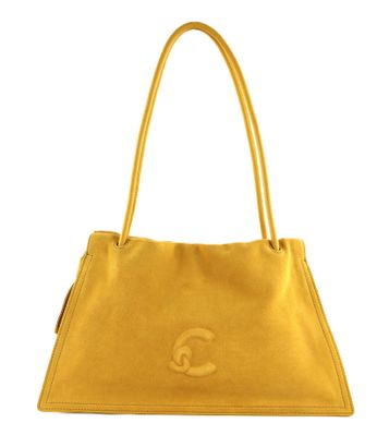 COCCINELLE Dulse Suede Shoulderbag Soleado / Soleado