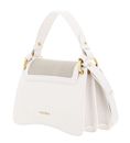 COCCINELLE C-Me Canvas Handbag Natural / Blanco COCCINELLE C-Me Canvas Handbag Natural / Blanco