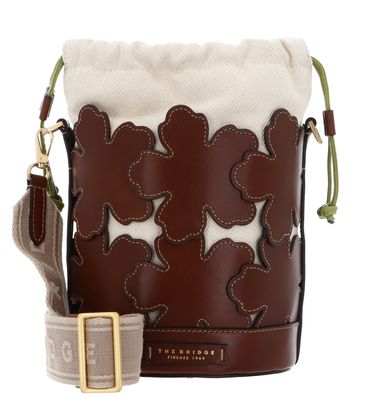 THE BRIDGE Greta Wow Bucket Bag Marrone 14 / Oro