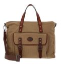 THE BRIDGE Fabio Briefcase Naturale / Marrone Rutenio Scuro