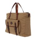 THE BRIDGE Fabio Briefcase Naturale / Marrone Rutenio Scuro