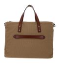 THE BRIDGE Fabio Briefcase Naturale / Marrone Rutenio Scuro