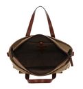 THE BRIDGE Fabio Briefcase Naturale / Marrone Rutenio Scuro