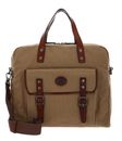 THE BRIDGE Guido Briefcase Naturale / Marrone Rutenio Scuro THE BRIDGE Guido Briefcase Naturale / Marrone Rutenio Scuro