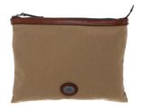 THE BRIDGE Guido Envelope Naturale / Marrone Rutenio Scuro THE BRIDGE Guido Envelope Naturale / Marrone Rutenio Scuro