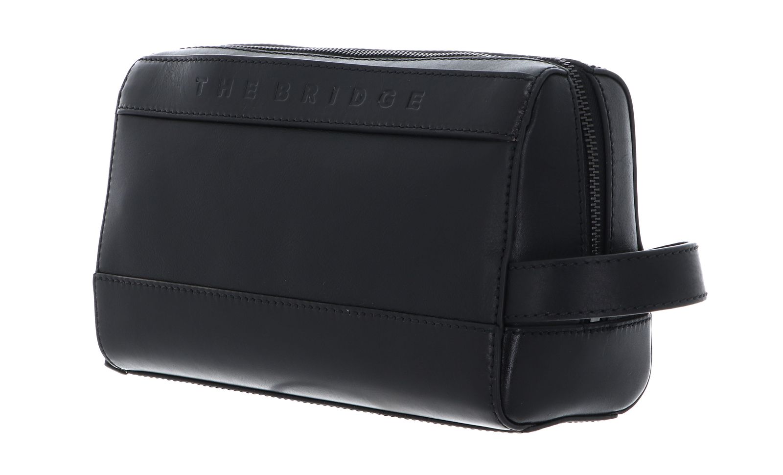 THE BRIDGE Giacomo Beauty Bag Nero Rutenio Scuro THE BRIDGE Giacomo Beauty Bag Nero Rutenio Scuro