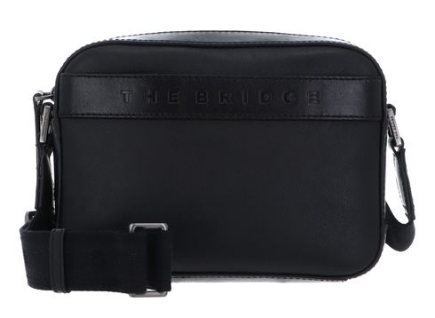 THE BRIDGE Giacomo Crossbody Bag Nero Rutenio Scuro