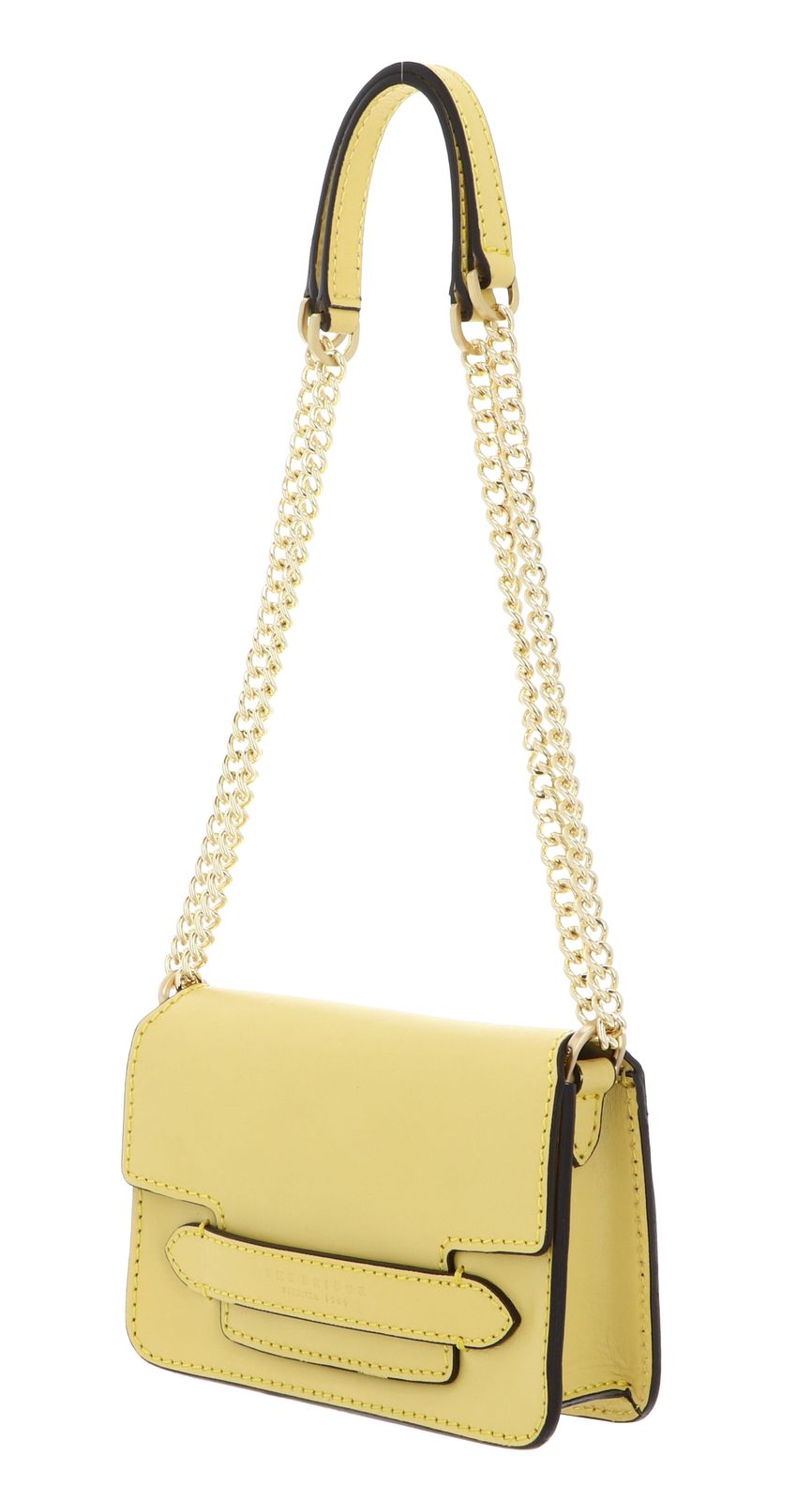 THE BRIDGE Lucrezia Crossbody Bag XS Banana Oro THE BRIDGE Lucrezia Crossbody Bag XS Banana Oro