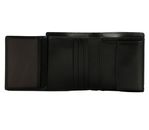 THE BRIDGE Giacomo Wallet Nero Rutenio Scuro