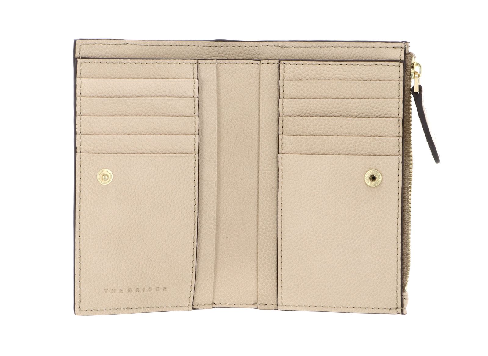 THE BRIDGE Gemma Foldable Wallet Butter Oro THE BRIDGE Gemma Foldable Wallet Butter Oro