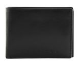THE BRIDGE Giacomo Men's Wallet Nero Rutenio Scuro