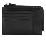 THE BRIDGE Giacomo Card Case Nero Rutenio Scuro