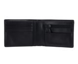 THE BRIDGE Giacomo Men's Wallet Nero Rutenio Scuro THE BRIDGE Giacomo Men's Wallet Nero Rutenio Scuro