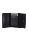 THE BRIDGE Giacomo Key Case Nero Rutenio Scuro THE BRIDGE Giacomo Key Case Nero Rutenio Scuro