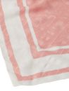 TOMMY HILFIGER Elevated Chic Textile Square Scarf Foggy Pink TOMMY HILFIGER Elevated Chic Textile Square Scarf Foggy Pink