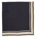 TOMMY HILFIGER Elevated Chic Textile Square Scarf Space Blue TOMMY HILFIGER Elevated Chic Textile Square Scarf Space Blue