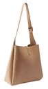 SEIDENFELT MANUFAKTUR Loviisa Hobo Bag Coffee & Cream