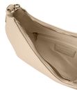 SEIDENFELT MANUFAKTUR Vejen Halfmoon Pochette Bag Glossy Sand