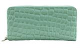 SEIDENFELT MANUFAKTUR Smilla Croco Print Ice Blue
