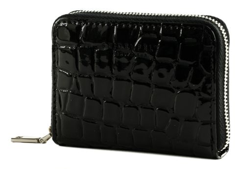 SEIDENFELT MANUFAKTUR Ylva Croco Print Black