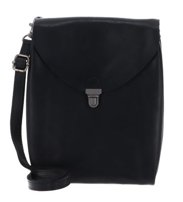 HAROLD'S Fold Handbag Clutch Up Black