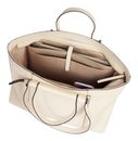 PIQUADRO Circle Tote 14" White PIQUADRO Circle Tote 14" White
