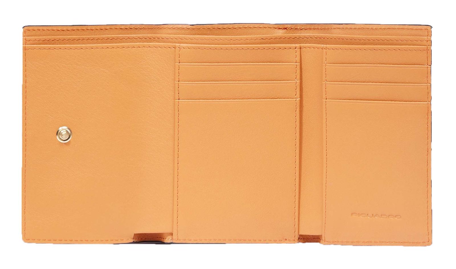 PIQUADRO Ashley Women's Trifold Wallet RFID Orange PIQUADRO Ashley Women's Trifold Wallet RFID Orange