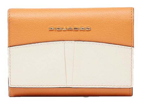 PIQUADRO Ashley Women's Trifold Wallet RFID Orange