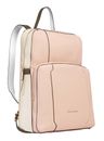 PIQUADRO Circle Expandable Womens's Laptop Backpack Pink - White