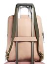 PIQUADRO Circle Expandable Womens's Laptop Backpack Pink - White