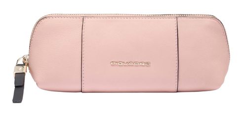 PIQUADRO Circle Pen Case M Pink - White