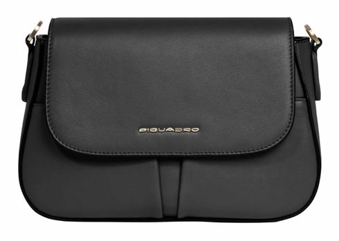PIQUADRO Ashley Womens Shoulder Bag Black