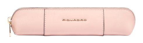 PIQUADRO Circle Pen Case Pink - White