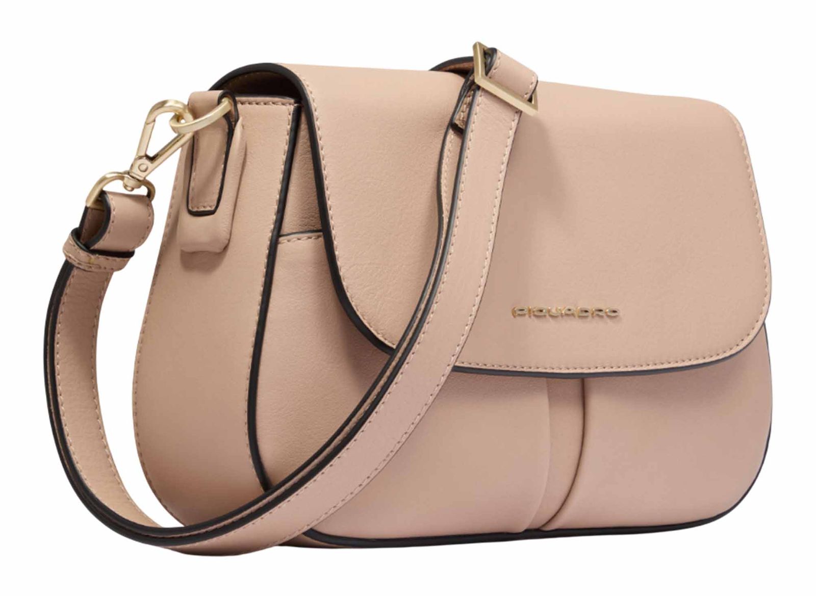 PIQUADRO Ashley Womens Shoulder Bag Pink PIQUADRO Ashley Womens Shoulder Bag Pink