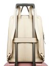 PIQUADRO Circle Expandable Womens's Laptop Backpack White Milk