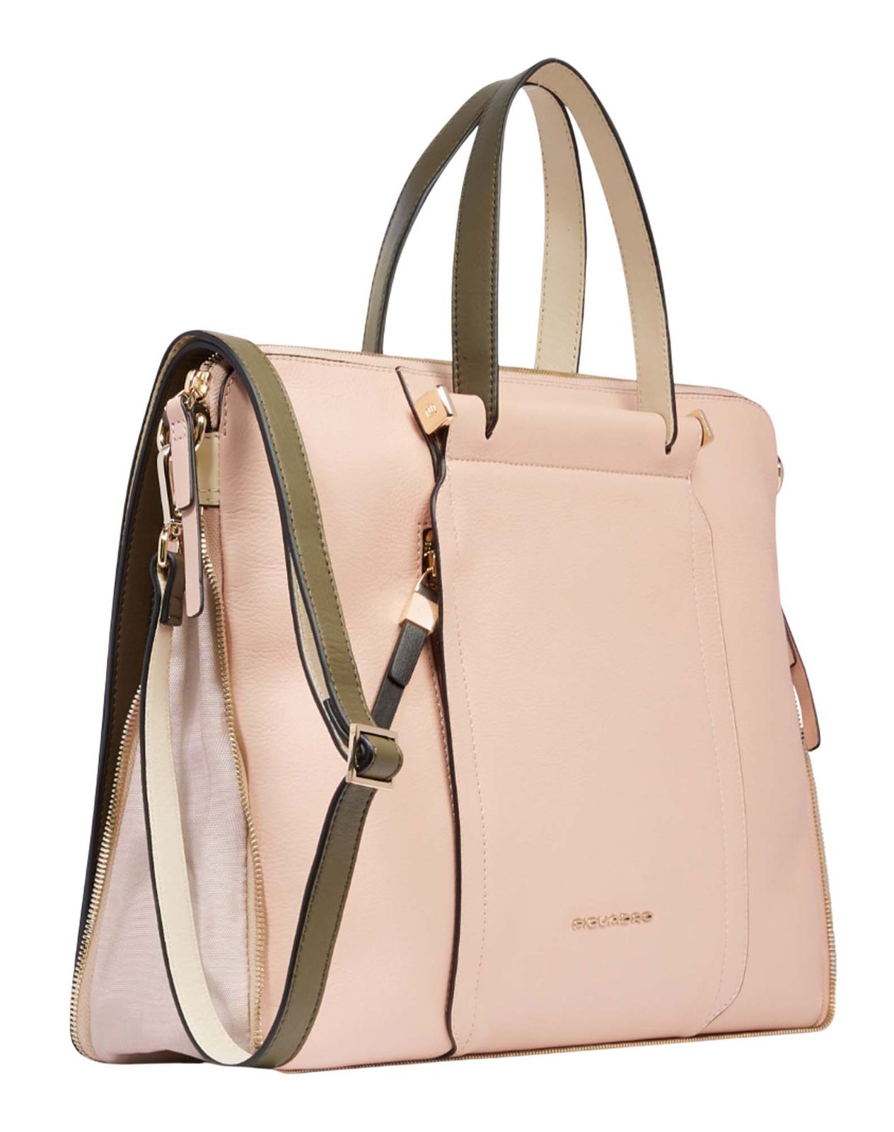 PIQUADRO Circle Computer And Tablet Briefcase Pink - White PIQUADRO Circle Computer And Tablet Briefcase Pink - White