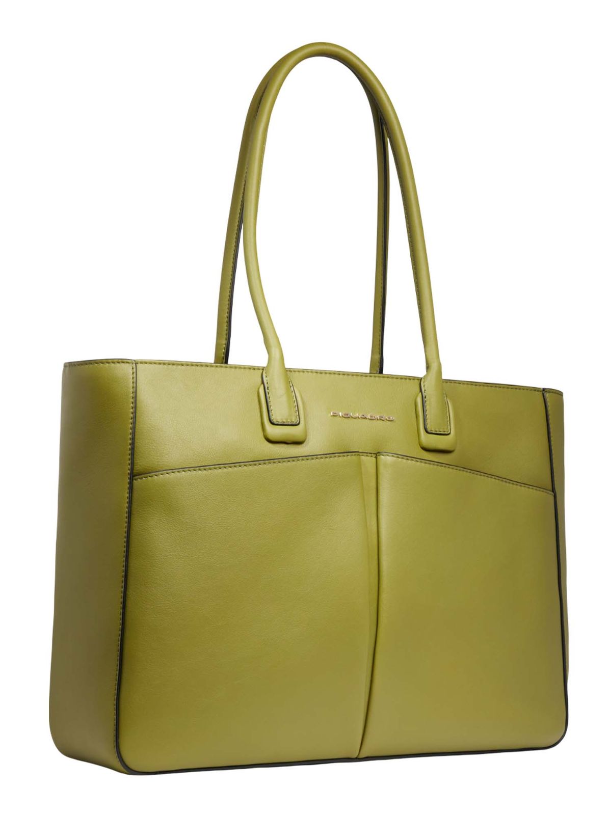 PIQUADRO Ashley Women's Computer Tote RFID M Lawn Green PIQUADRO Ashley Women's Computer Tote RFID M Lawn Green