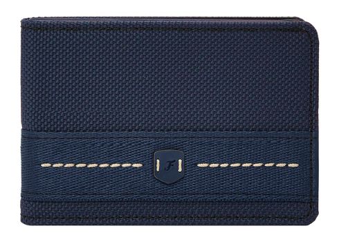 FOSSIL Rowan Front Pocket Bifold Wallet Navy