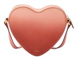 FOSSIL Vday Heart Crossbody Bag Faded Red