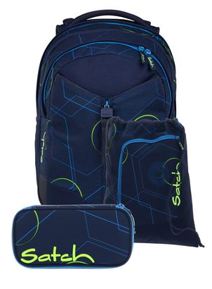 satch Bundle Match 3-teilig Blue Tech