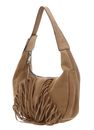 FREDsBRUDER Best to Come Round Hobo Bag Soft Caramel / Fringes FREDsBRUDER Best to Come Round Hobo Bag Soft Caramel / Fringes