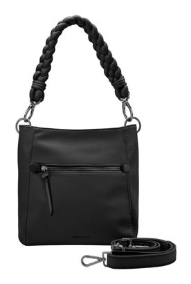 FREDsBRUDER Good Vibes Only Midi Hobo Bag Black