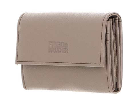 FREDsBRUDER Bestie Wallet With Lock Powder Taupe