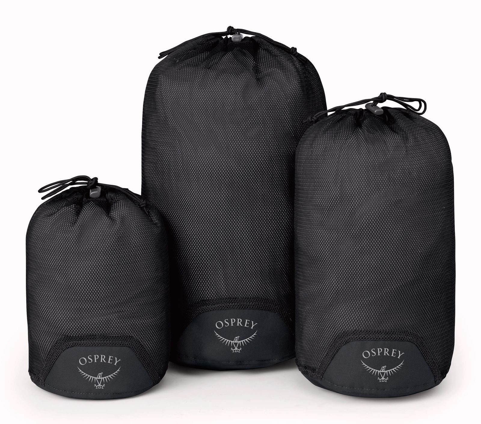 Osprey Daylite Mesh Stuff Sack Set Black Osprey Daylite Mesh Stuff Sack Set Black