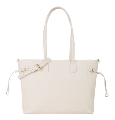 VALENTINO Samba Re Shopping Bag Ecru