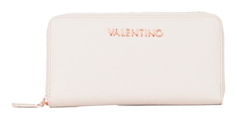 VALENTINO Scarlett Re Zip Around Wallet Ecru