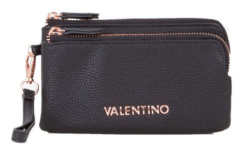 VALENTINO Scarlett Re Zip Around Bag Nero